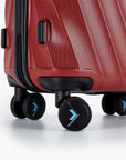 Globetrotter 20" Hardside Rolling Carry-on Stylish Suitcase - BAGSMART