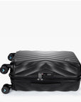Globetrotter 20" Hardside Rolling Carry-on Stylish Suitcase - BAGSMART