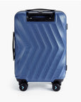 Globetrotter 20" Hardside Rolling Carry-on Stylish Suitcase - BAGSMART