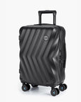 Globetrotter 20" Hardside Rolling Carry-on Stylish Suitcase - BAGSMART