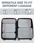 (FREE GIFT)Bagsmart Compression Packing Cubes -4PC