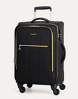 20 Inch Bonchemin Quilted Business & Travel Suitcase - BAGSMART