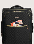 20 Inch Bonchemin Quilted Business & Travel Suitcase - BAGSMART