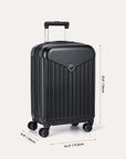Odyssey 20 Inch Airline Approved Hardside Spinner Suitcase - BAGSMART