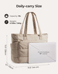 The Bubble 20L Puffy 15.6" Laptop Work Tote