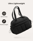 Puffy Water-Resistant Gym & Travel Duffle Bag