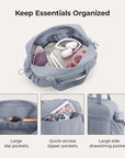 Puffy Water-Resistant Gym & Travel Duffle Bag