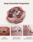 Puffy Water-Resistant Gym & Travel Duffle Bag