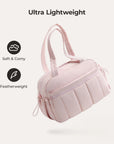 Puffy Water-Resistant Gym & Travel Duffle Bag
