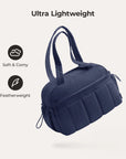 Puffy Water-Resistant Gym & Travel Duffle Bag