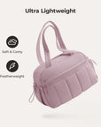 Puffy Water-Resistant Gym & Travel Duffle Bag