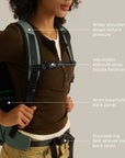 Blast_40L_travel_backpack_with_ergonomic_design-in-green-smoke
