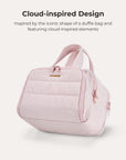 Crush Toiletry Bag & Bubble Puffy Tote Travel Set