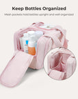 Crush Toiletry Bag & Bubble Puffy Tote Travel Set
