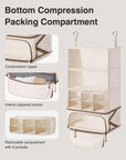 Hanging Foldable Compression Packing Cubes - BAGSMART