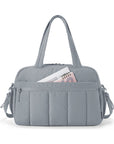 Puffy Water-Resistant Gym & Travel Duffle Bag