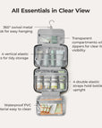 Paz Hanging Toiletry Bag