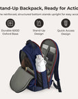 Focus 15.6" Laptop Backpack