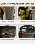 wheeled-cabin-bag-with-30oz-water-bottle-holder-and-lockable-zipper-laptop-pocket-in-cedar