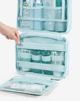 Zora Spacesaver Hanging Clear Toiletry Bag