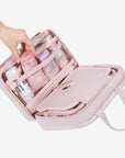 Zora Spacesaver Hanging Clear Toiletry Bag