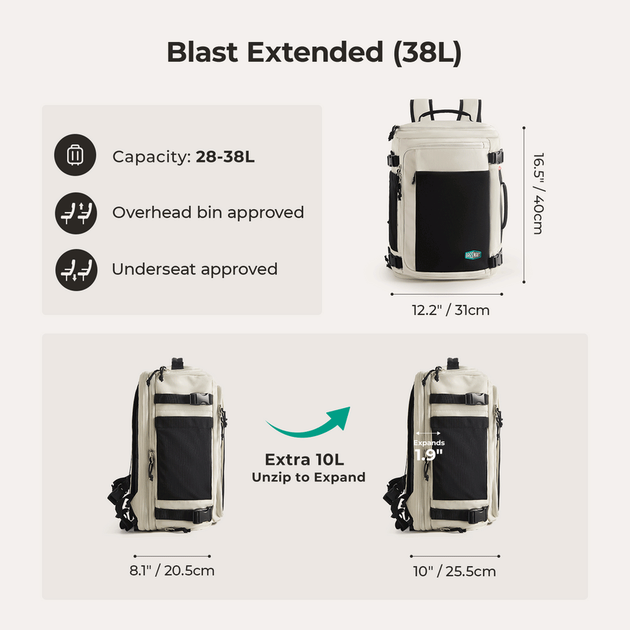 Blast Mesh Travel Backpack