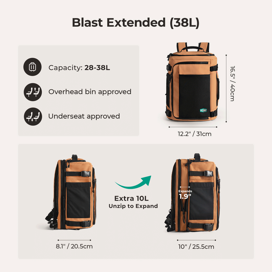 Blast Travel Backpack