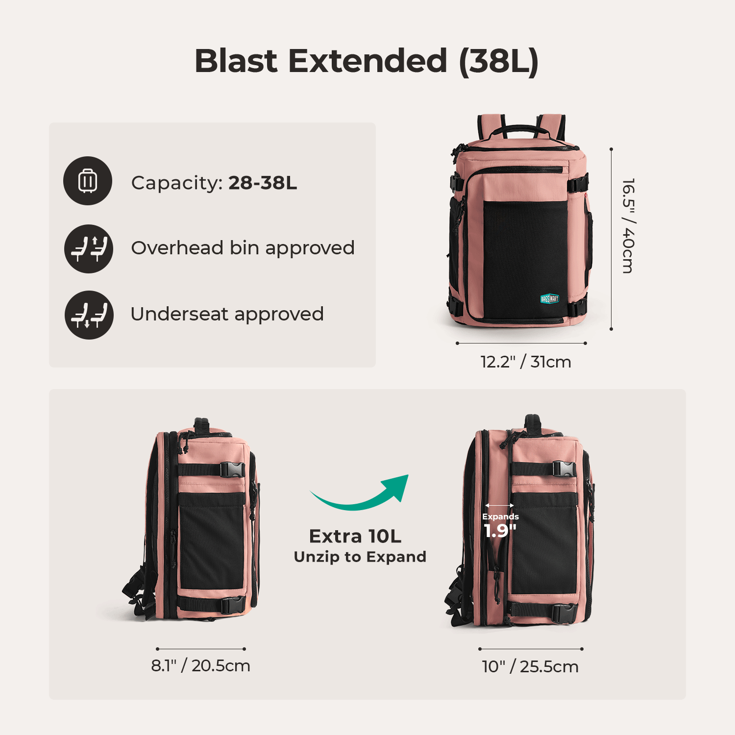 Blast Travel Backpack