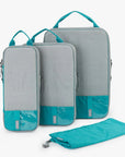 (FREE GIFT)Bagsmart Compression Packing Cubes -4PC