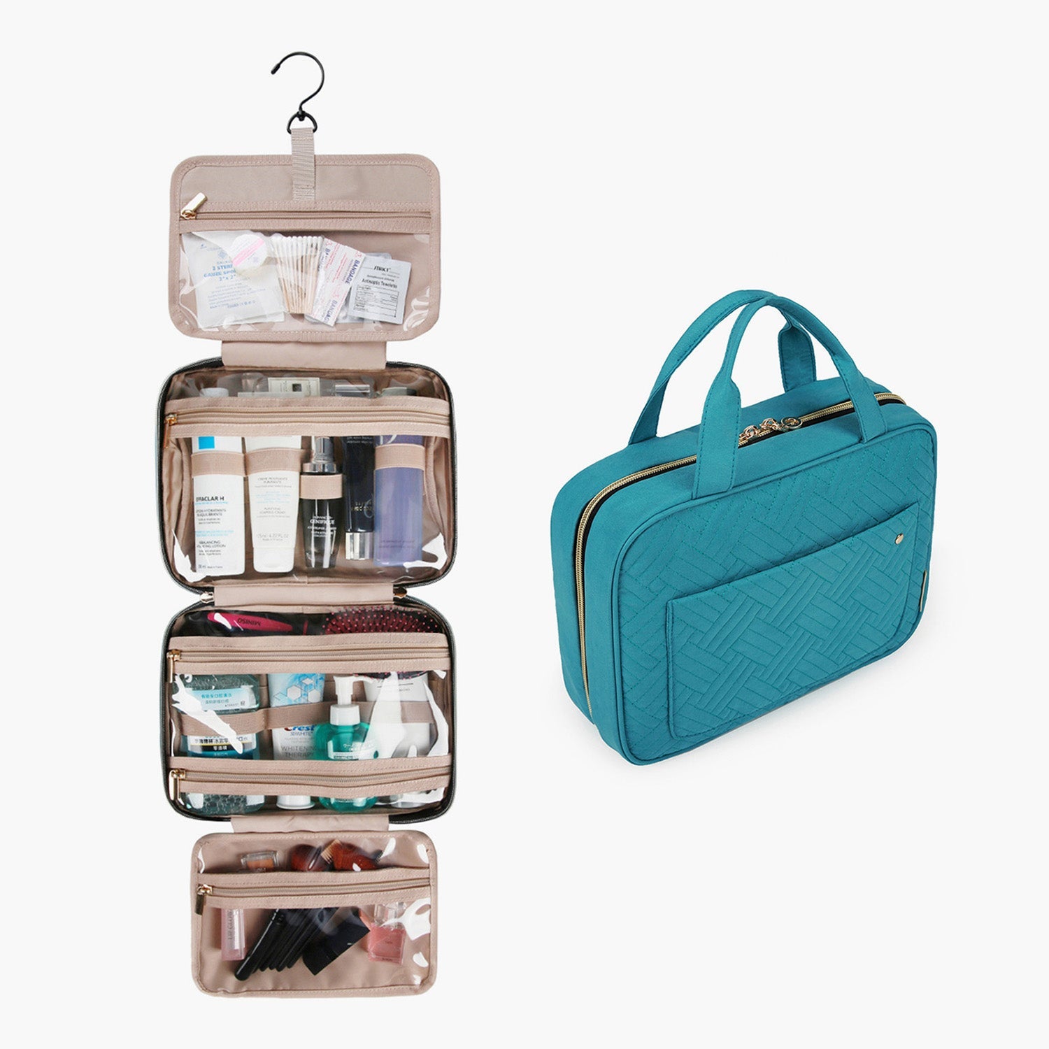 The Space Saver Hanging Toiletry Bag