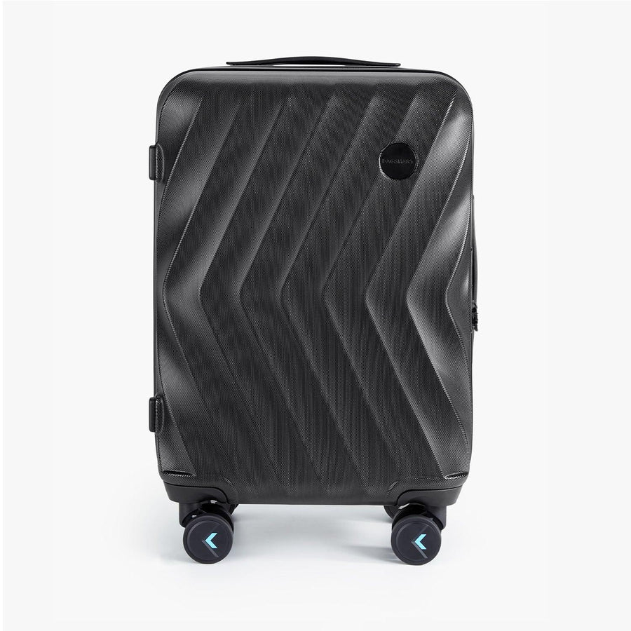 Globetrotter 20" Hardside Rolling Carry-on Stylish Suitcase - BAGSMART