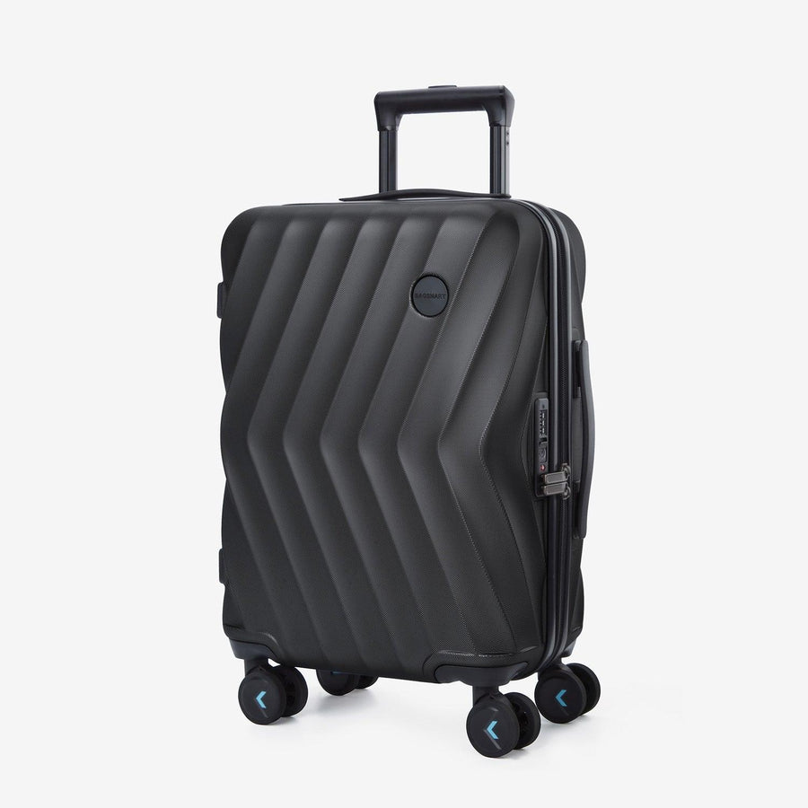 Globetrotter 20" Hardside Rolling Carry-on Stylish Suitcase - BAGSMART