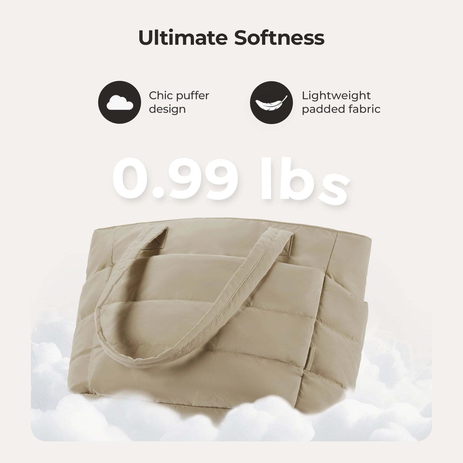 The Bubble 20L Puffy 15.6" Laptop Work Tote