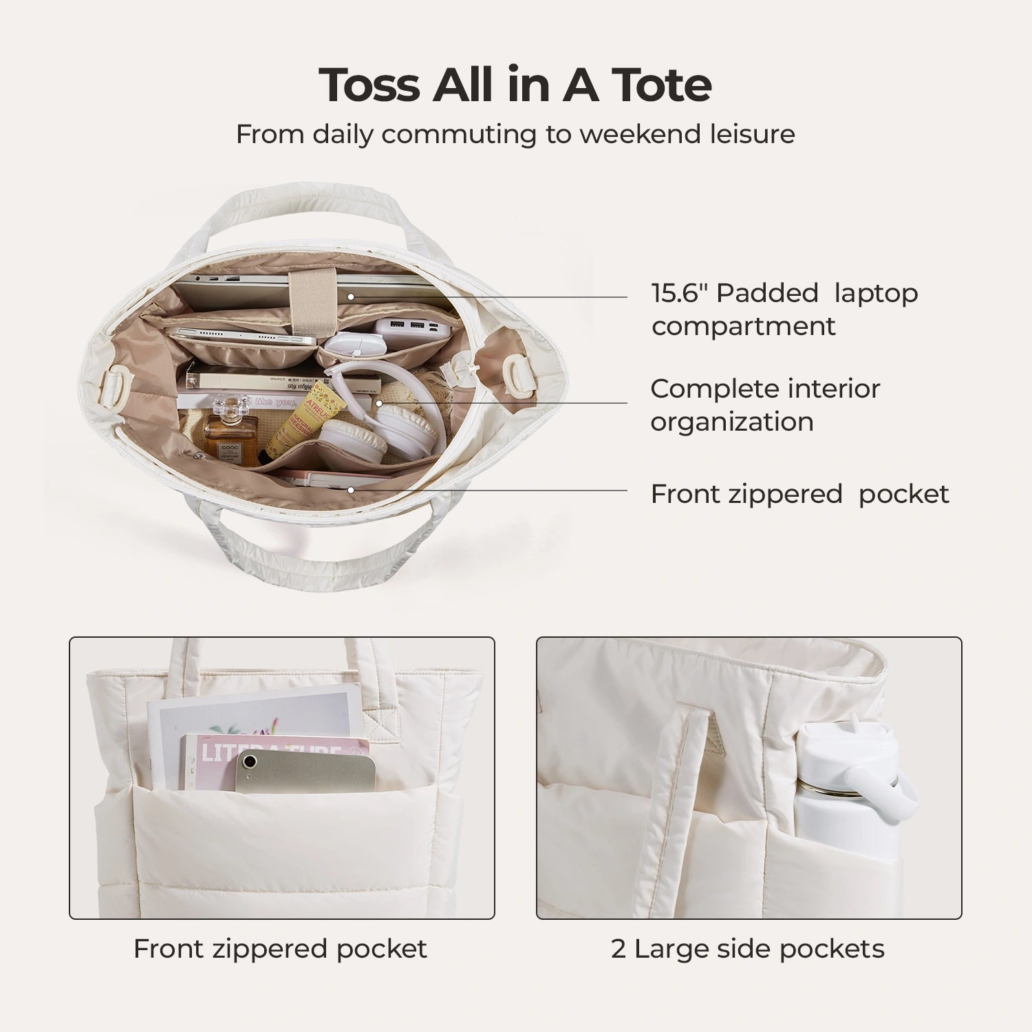 Bubble 21L Puffy Tote