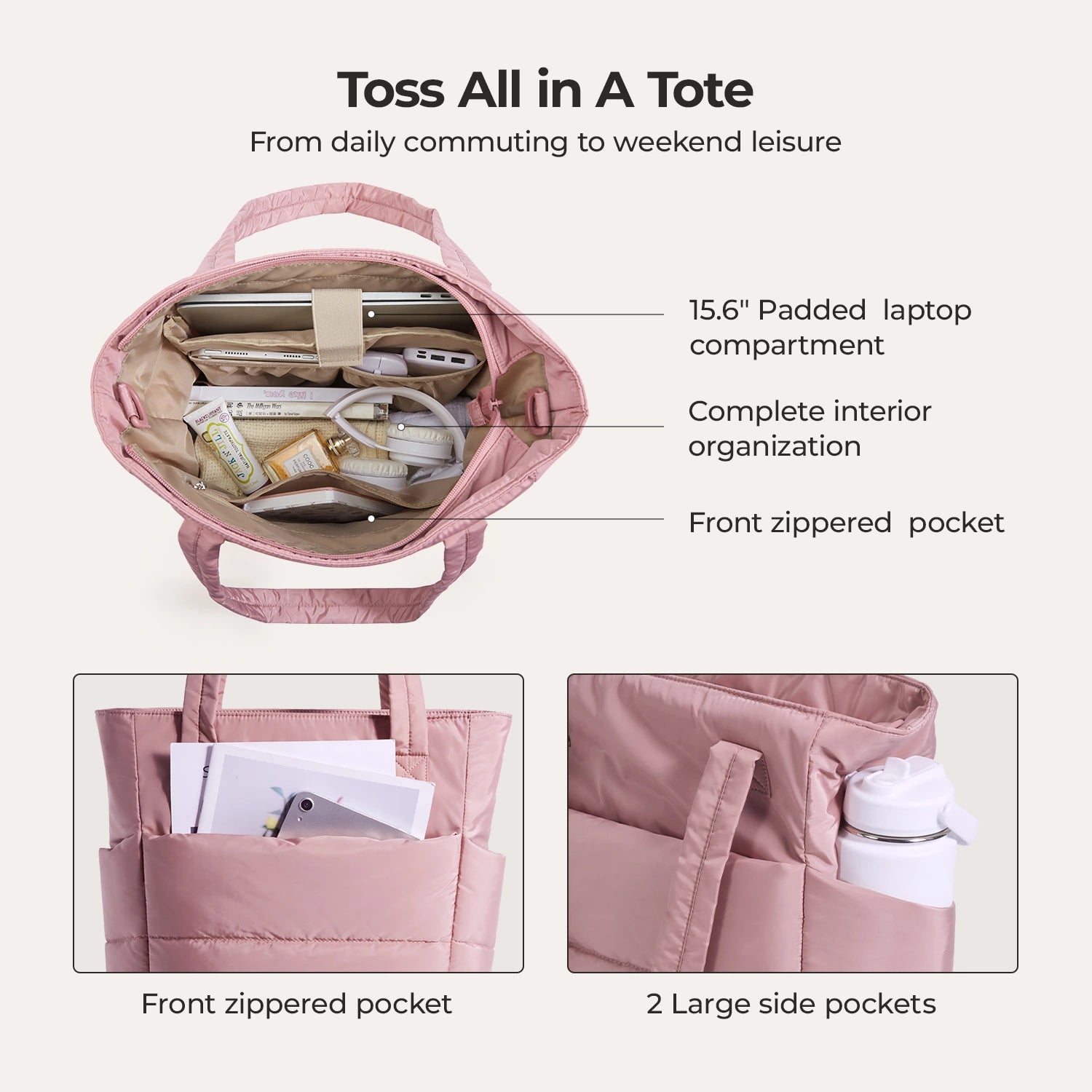 Bubble 21L Puffy Tote