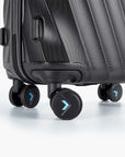 Globetrotter 20" Hardside Rolling Carry-on Stylish Suitcase - BAGSMART