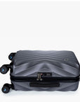 Globetrotter 20" Hardside Rolling Carry-on Stylish Suitcase - BAGSMART