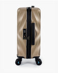 Globetrotter 20" Hardside Rolling Carry-on Stylish Suitcase - BAGSMART