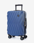 Globetrotter 20" Hardside Rolling Carry-on Stylish Suitcase - BAGSMART