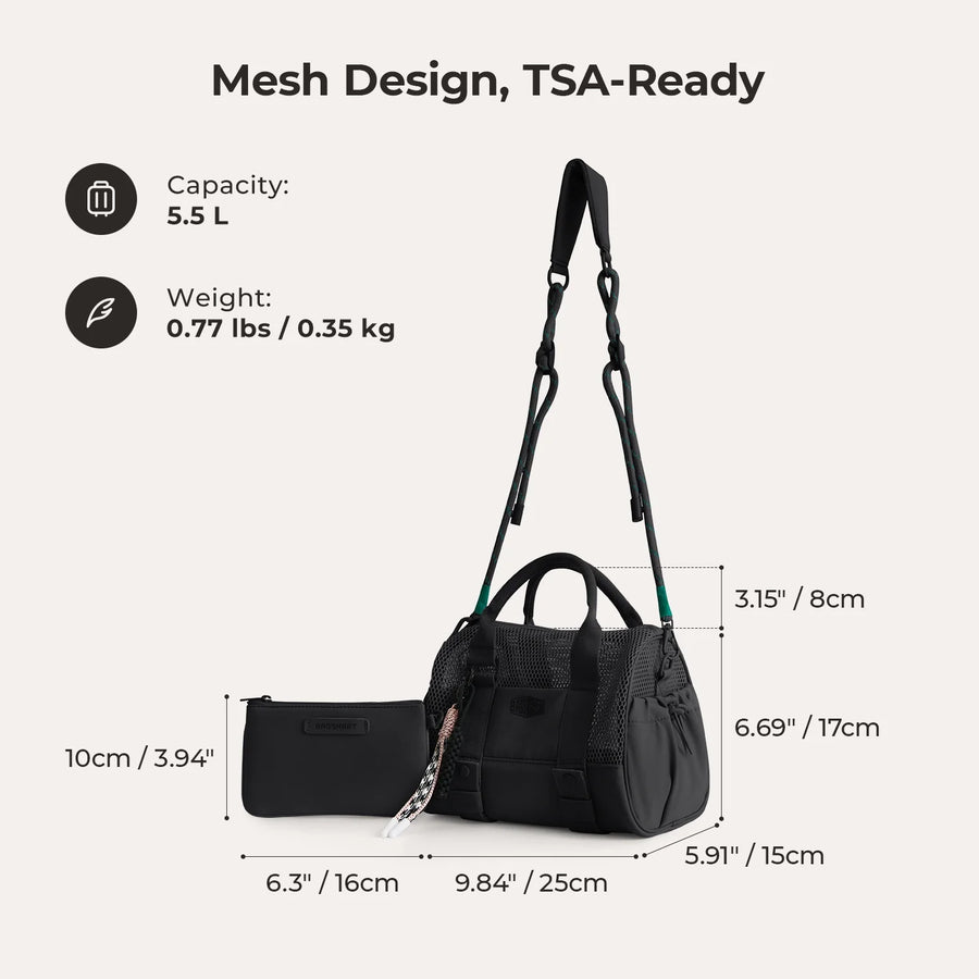 REIKI 5.5L Mesh Mini Duffle