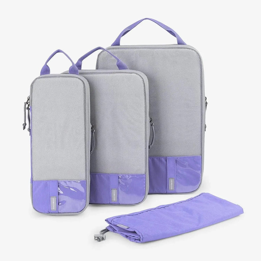 Bagsmart Compression Packing Cubes Part of Faro Travel Set - BAGSMART