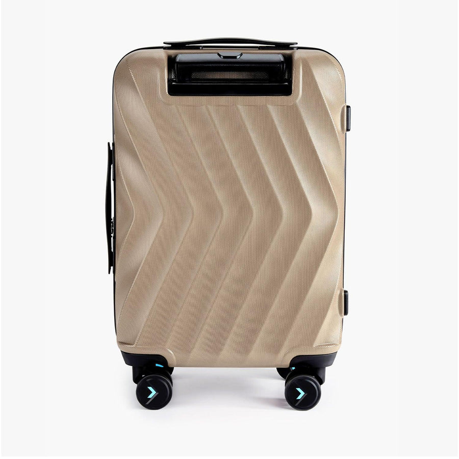 Globetrotter 20" Hardside Rolling Carry-on Stylish Suitcase - BAGSMART
