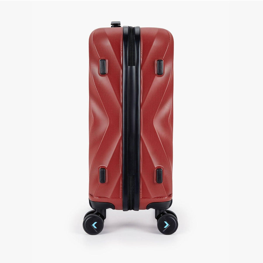 Globetrotter 20" Hardside Rolling Carry-on Stylish Suitcase - BAGSMART