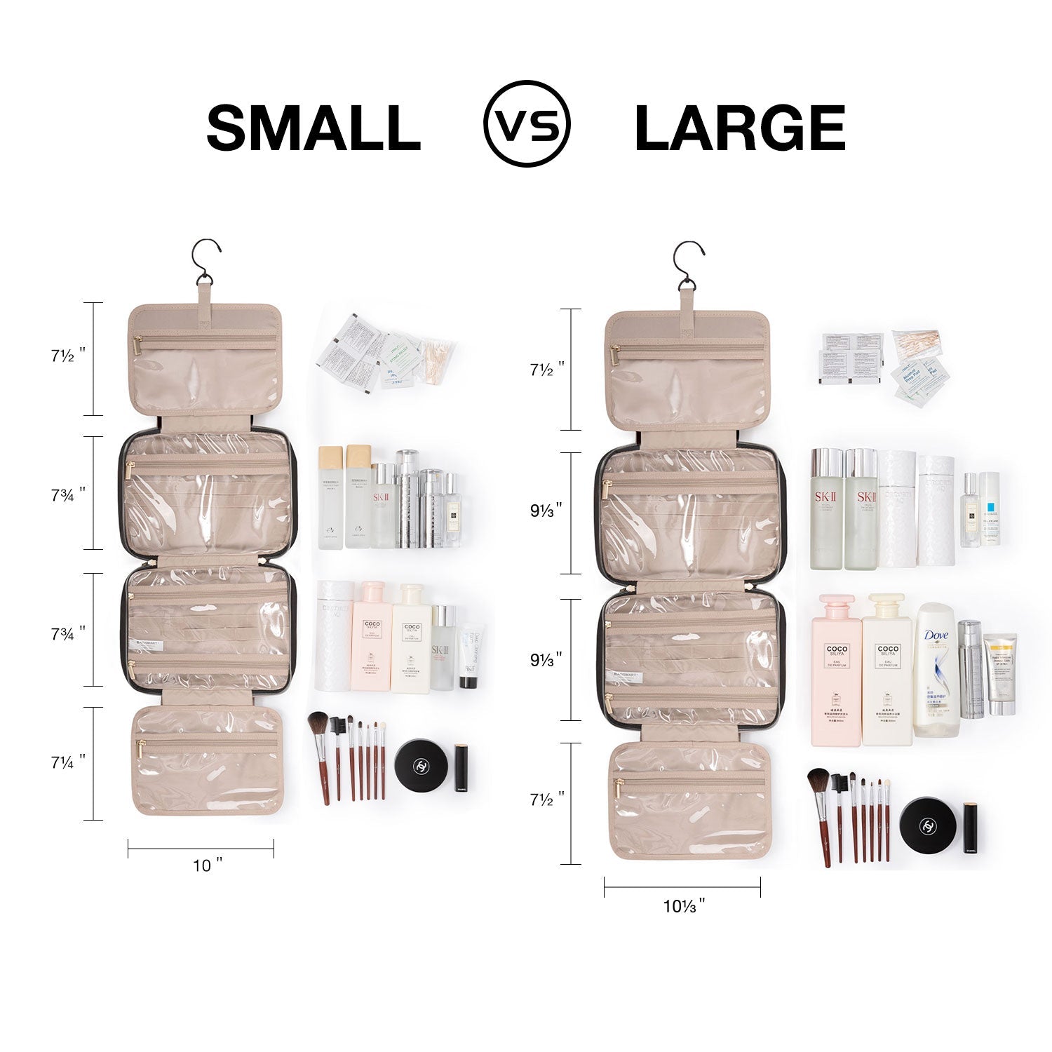 The Space Saver Hanging Toiletry Bag