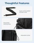 Puffy Water-Resistant Gym & Travel Duffle Bag - BAGSMART