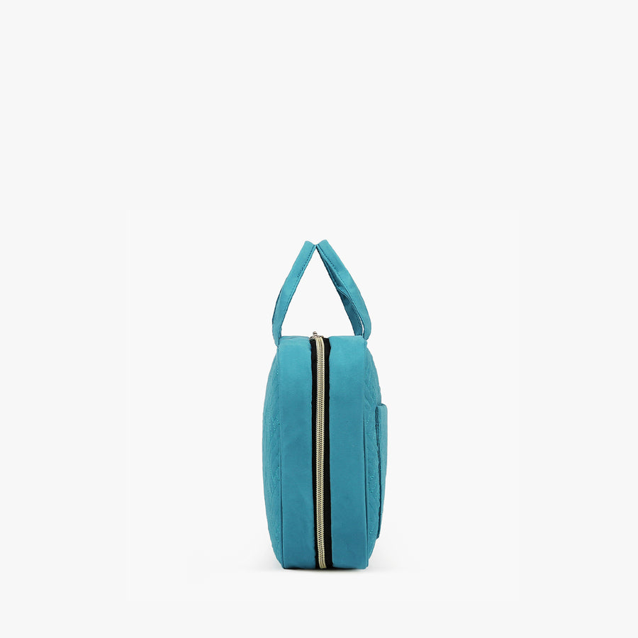 Bonchemin Teal The Space Saver Toiletry -Tasche