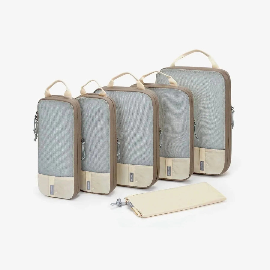Bagsmart Compression Packing Cubes Part of Faro Travel Set - BAGSMART