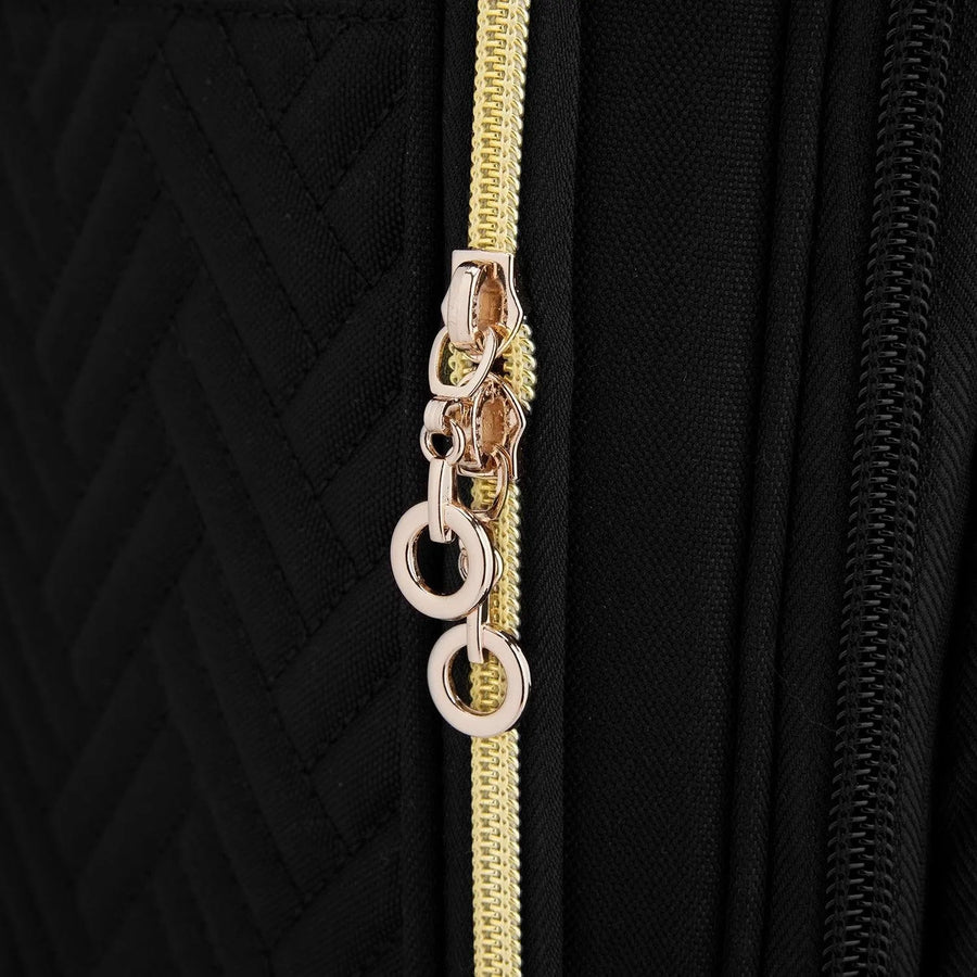 20 Inch Bonchemin Quilted Business & Travel Suitcase - BAGSMART