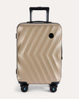 Globetrotter 20" Hardside Rolling Carry-on Stylish Suitcase - BAGSMART