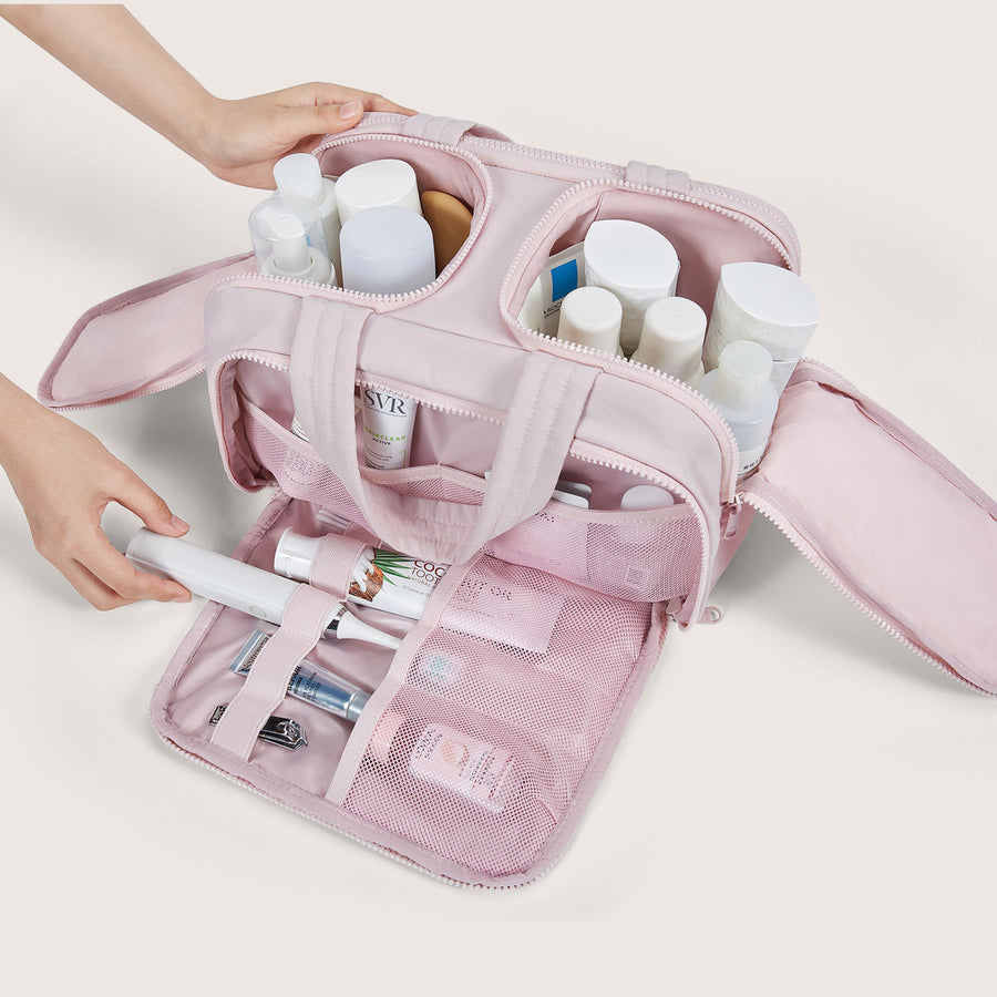 Zora Spacesaver 4-in-1 Puffy Toiletry Bag